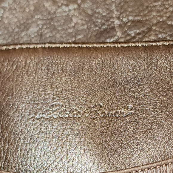 Vintage Eddie Bauer Messenger Bag. 100 % authentic leather. - Picture 6 of 15